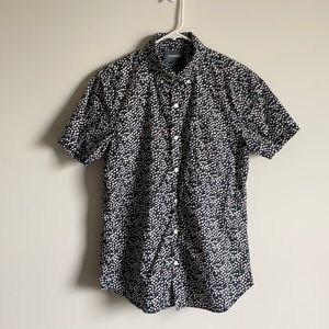 Bonobos Slim Short Sleeve Print Shirt (medium)
